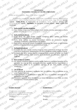 Preview of Agreement on Termination of Employment